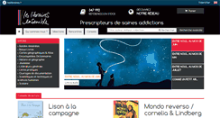 Desktop Screenshot of libraires-ensemble.com